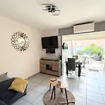 شقة Eureka 109 - Appartement Rdc -Piscine Jardin - Plages A Pied آجد