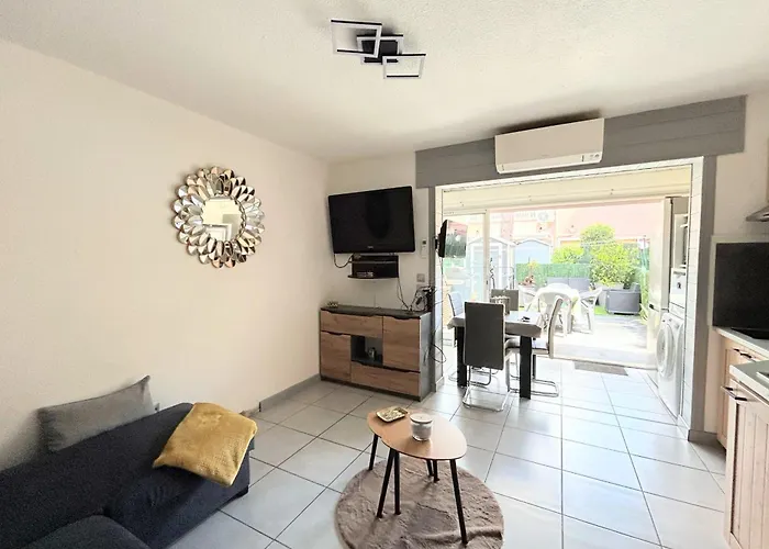Lejlighed Eureka 109 - 6 People - Pool And Garden - Near Naturist Village And Beaches Agde