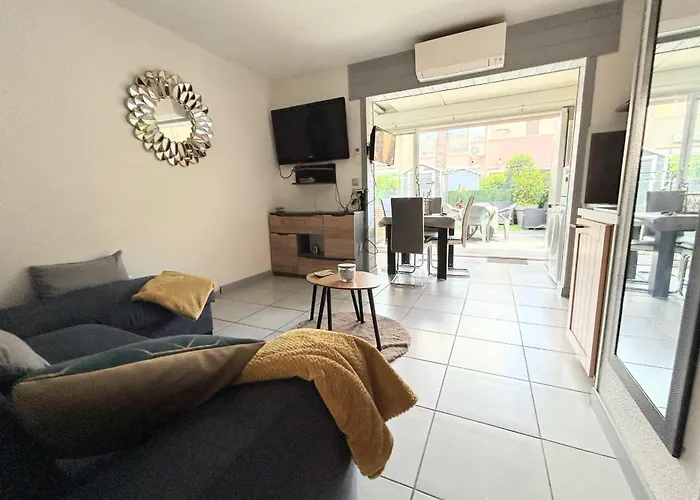 Lejlighed Eureka 109 - 6 People - Pool And Garden - Near Naturist Village And Beaches *